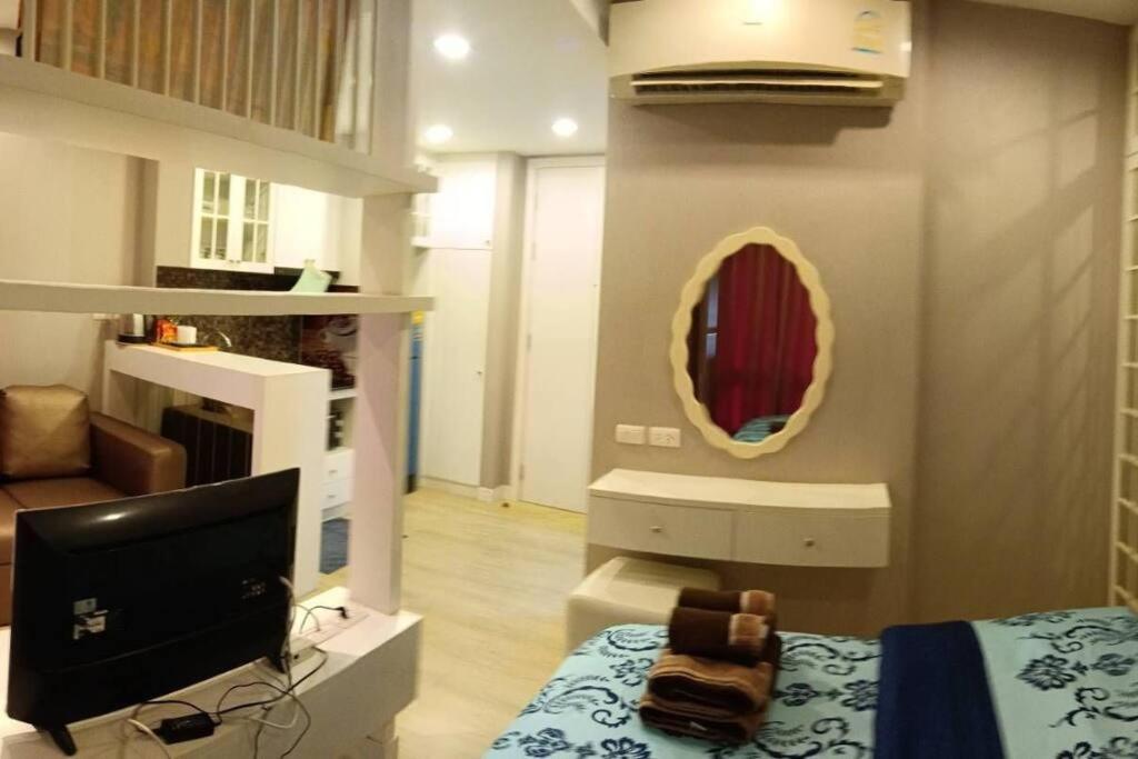Fluffy Bed And Seaview @Bangsaen 아파트 외부 사진