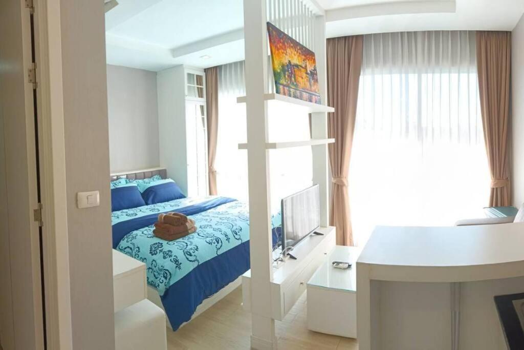 Fluffy Bed And Seaview @Bangsaen 아파트 외부 사진